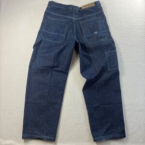 Vintage PJ Mark Baggy Jeans Mens 36x32 Blue Carpenter Relaxed Straight Loose Y2K
